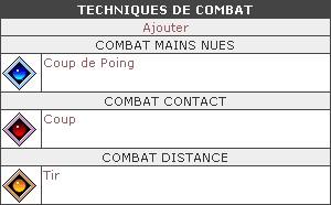 Techniques de combat